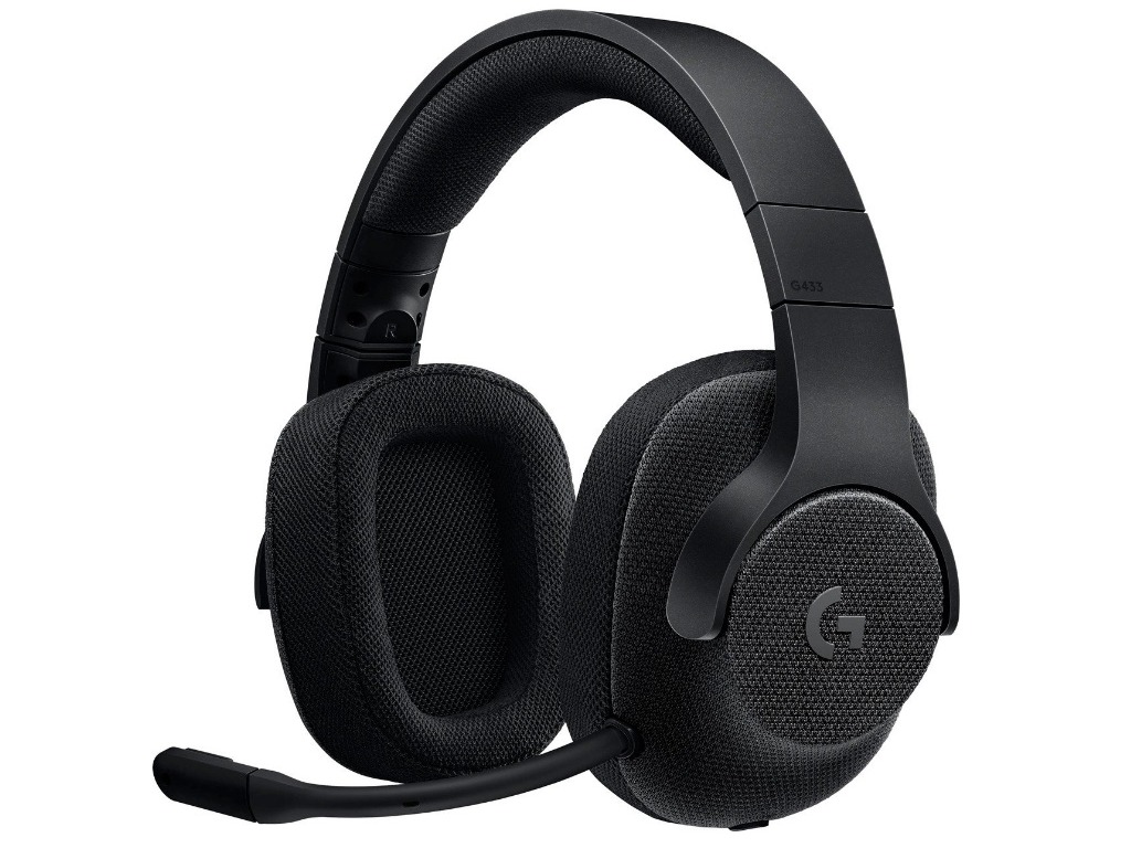 Logitech Gaming Headset G433 7.1 Surround - TRIPLE BLACK - 3.5 MM - EMEA photo 1