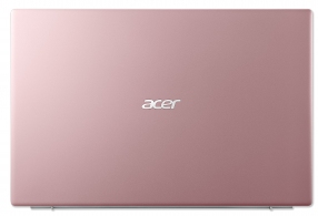 ACER Swift 1 Sakura Pink (NX.A9UEU.00B), 14.0" IPS FHD (Intel Pentium Silver N6000 4xCore 1.1-3.3GHz, 8GB (1x8) LPDDR4 RAM, 256GB PCIe NVMe SSD, Intel UHD Graphics, CR, WiFi6-AX/BT5.1, FPS, Backlit, 3cell, HD Webcam, RUS, No OS, 1.3kg, 14.95mm) thumbnav 2