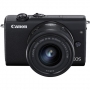 Mirrorless Camera CANON EOS M200 + 15-45 f/3.5-6.3 IS STM Black (3699C027) thumbnav 1