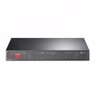 TP-LINK TL-SG1210MP, 10-Port Desktop Gigabit PoE+ Switch, 9 10/100/1000Mbps LAN ports including 1 combo SFP/RJ45 1000 Mbps, 8 ports PoE+ 802.3af/at with Power up to 30W on 1 port, MTU/Port/Tag-based VLAN, QoS, IGMP Snooping