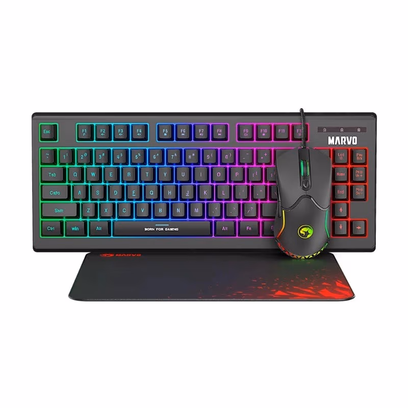 MARVO "CM310" Marvo Combo Keyboard+Mouse+Mouse Pad CM310 Gaming Kit 