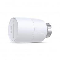 Thermostatic  TP-LINK Kasa KE100, White, Smart Thermostatic Radiator Valve, Hub Required (Kasa Hub KH100), Precise Temperature Control, Powerful Motor, Remote Control, Voice Control, Smart Schedule, Frost Protection, Install It Yourself