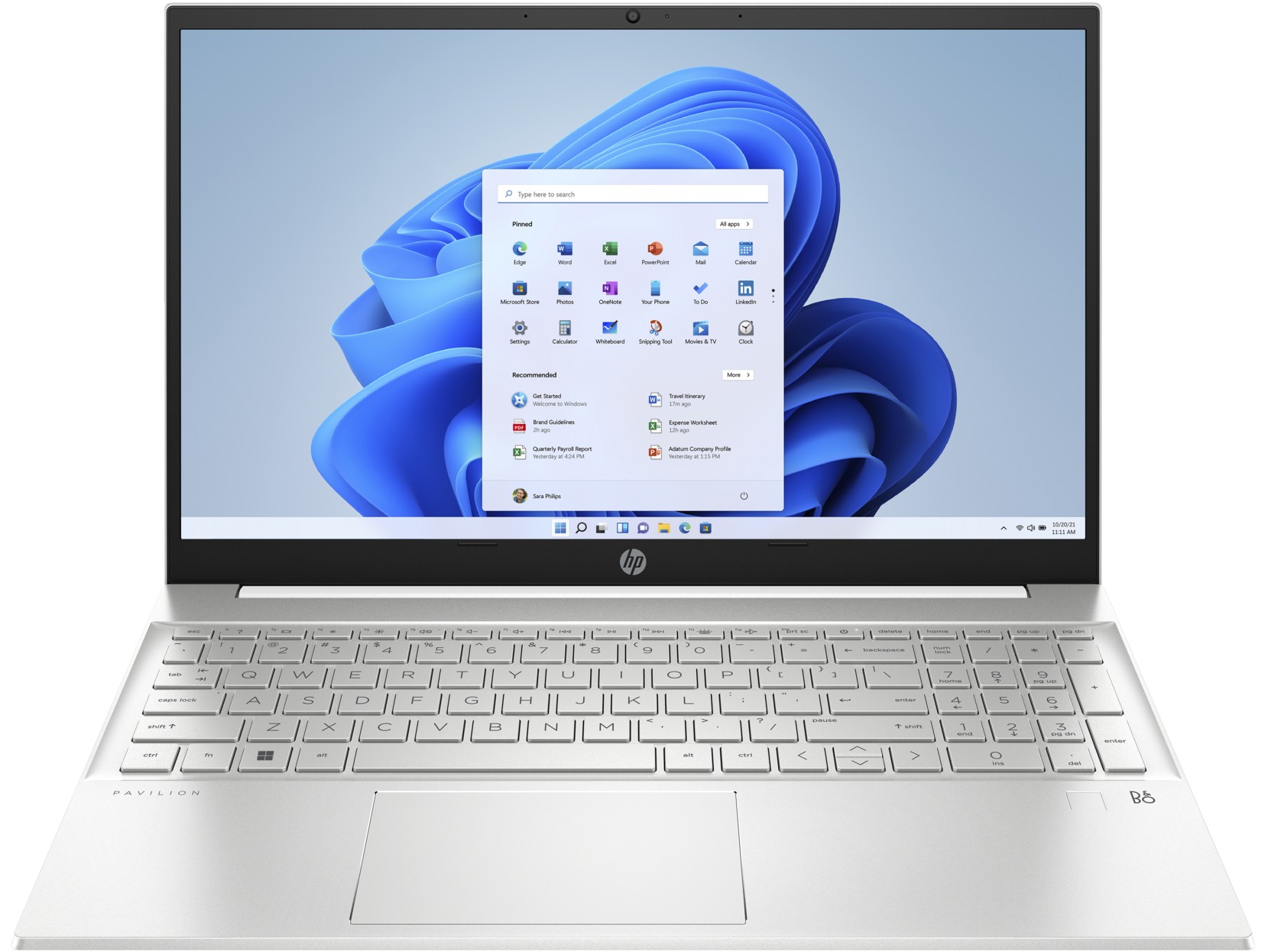 HP Pavilion 15 Ceramic White (15-eh3025ci), 15.6" FHD IPS 250 nits (AMD Ryzen 5 7530U 6xCore 2.0-4.5 GHz, 16GB (2x8) DDR4 RAM, 512GB PCIe NVMe SSD, AMD Radeon Graphics, WiFi 6/BT5.3, FPR, HDMI, USB-C, Backlit KB, 3cell, 720p HD Webcam, EN/RU, FreeDOS, 1.7 photo 1