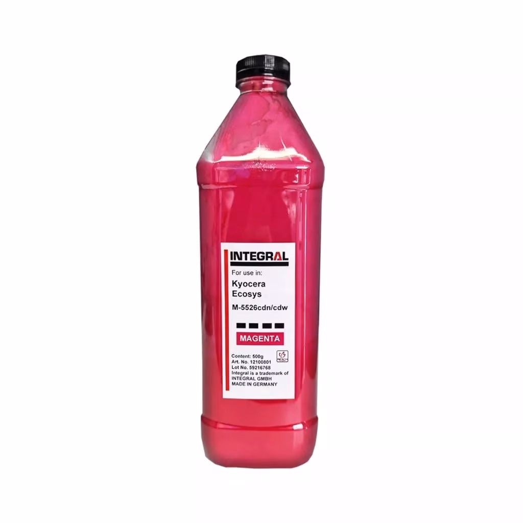 Compatible toner for Kyocera (M5526/M5521/MA2100) magenta, 500g bottle