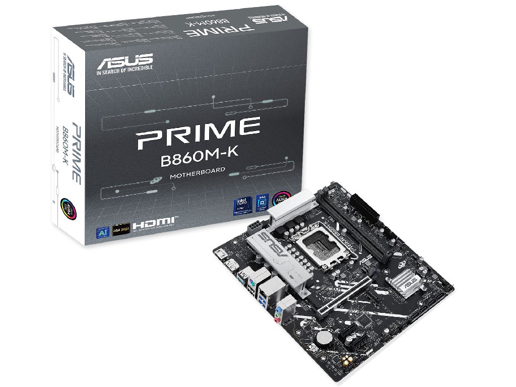 Placa de baza ASUS PRIME B860M-K/ 1851/ B860/ DDR5/ mATX photo 1
