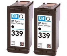HP 339 (C9504EE) Black Cartridge 2-pack of C8767EE for Photosmart 8450; OfficeJet 7410. thumbnav 4
