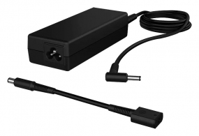 HP AC Adapter - 90W Smart AC Adapter, right-angled (90°) 4.5mm connector allows for connecting in limited spaces and reduces cord bending providing better cable management and longevity thumbnav 1