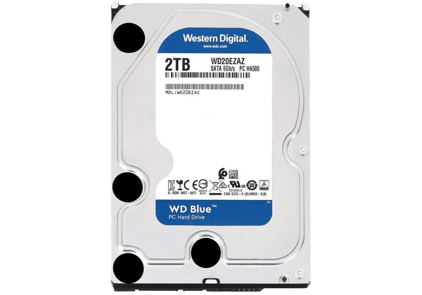 3.5" HDD 2.0TB  Western Digital WD20EZAZ Caviar® Blue™, 5400rpm, 256MB, SATAIII, FR photo 1