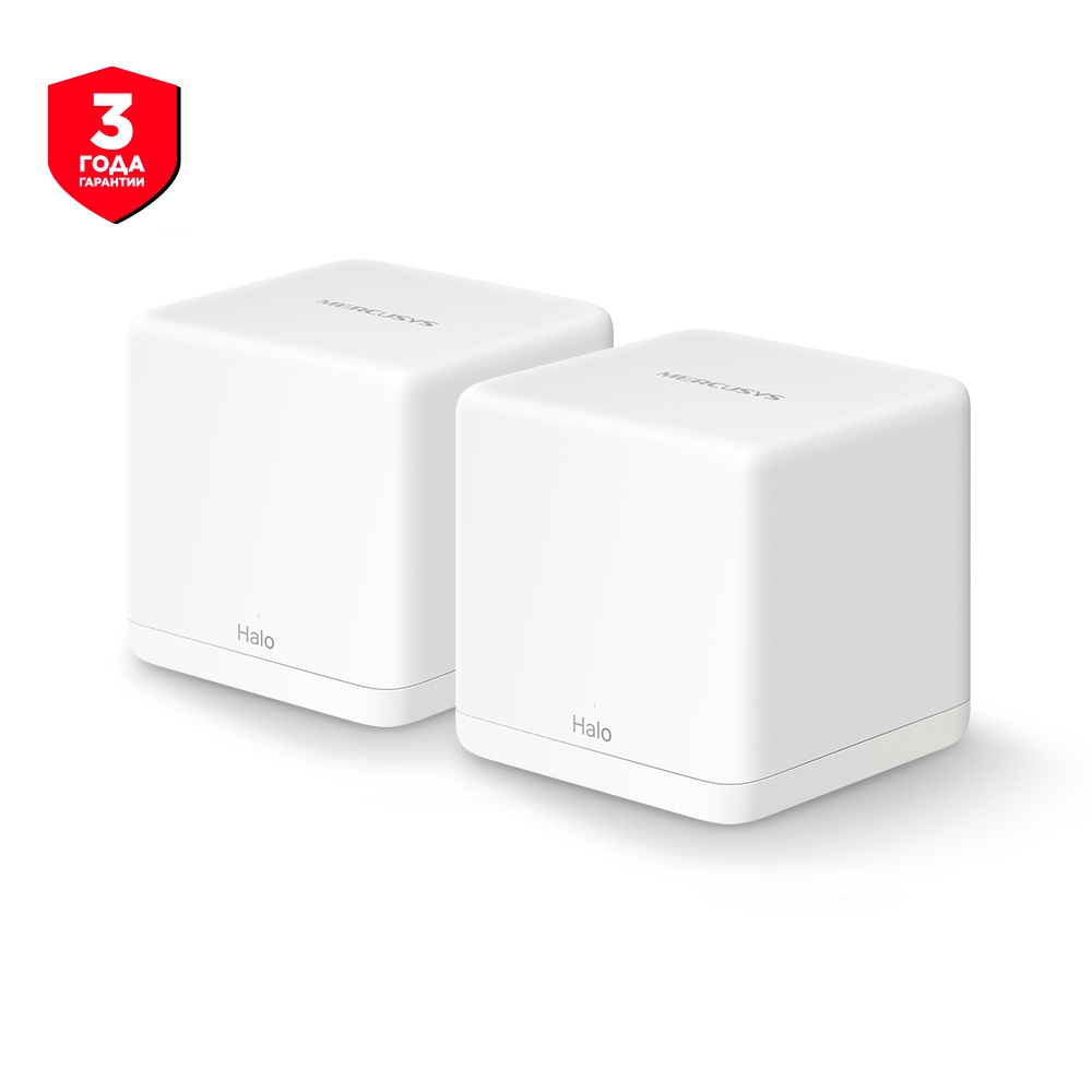 Mesh Wi-Fi система MERCUSYS Halo H30G (2-pack) / AC1300 Dual Band / 2 x Gigabit LAN Port photo 1 Mesh Wi-Fi система MERCUSYS Halo H30G (2-pack) / AC1300 Dual Band / 2 x Gigabit LAN Port photo 1