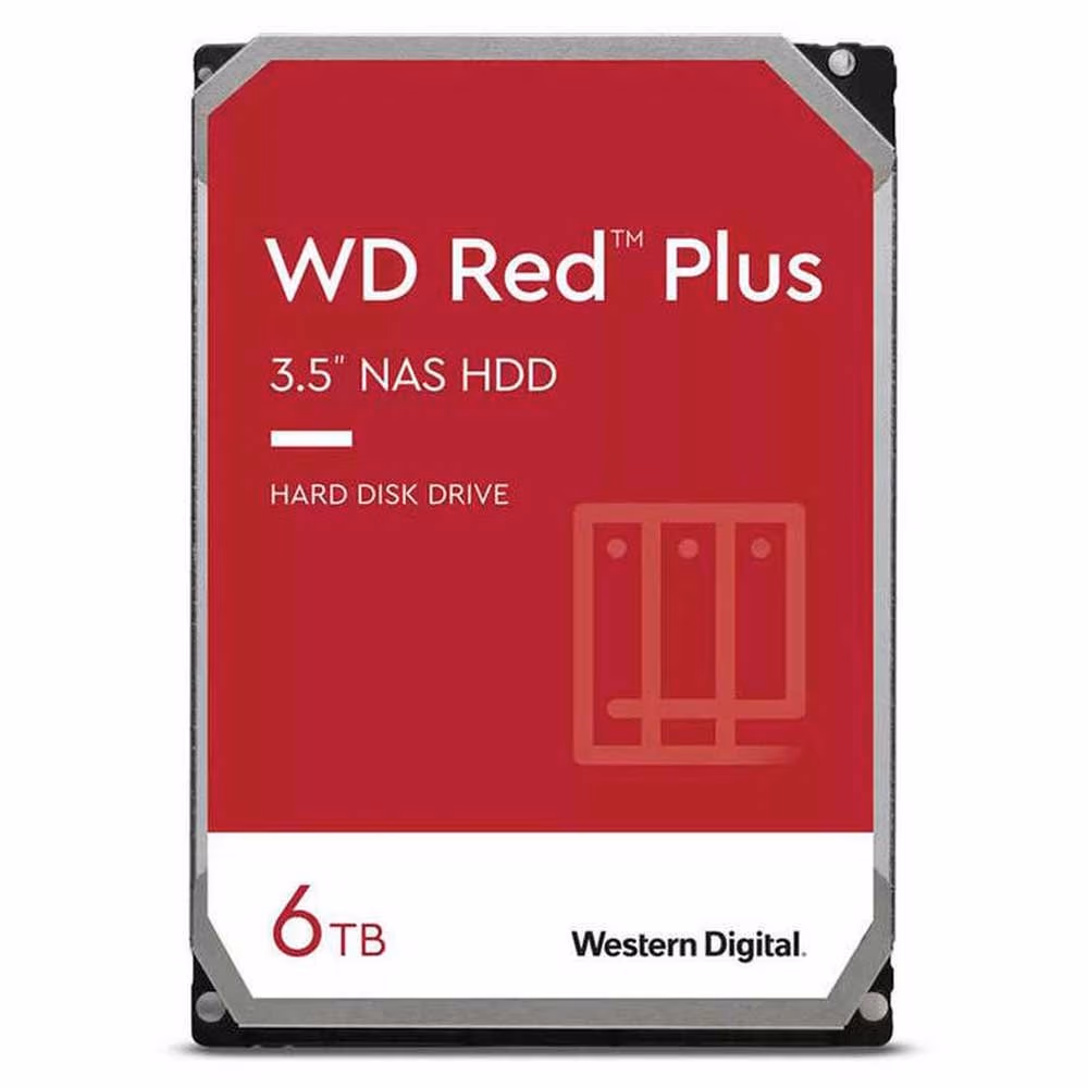 3.5'' HDD Western Digital WD60EFPX Caviar Red Plus NAS / 6.0TB 