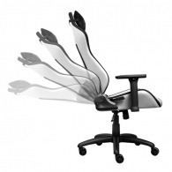 Игровое кресло Trust GXT 714W Ruya / 150kg / up to 195cm / Black/White thumbnav 4