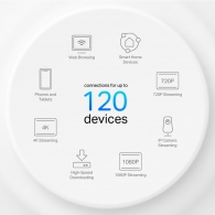 Mesh Wi-Fi 6 система TP-LINK Deco X10(2-pack)/ AX1500 Dual Band /  2 LAN/WAN Gigabit Port thumbnav 5