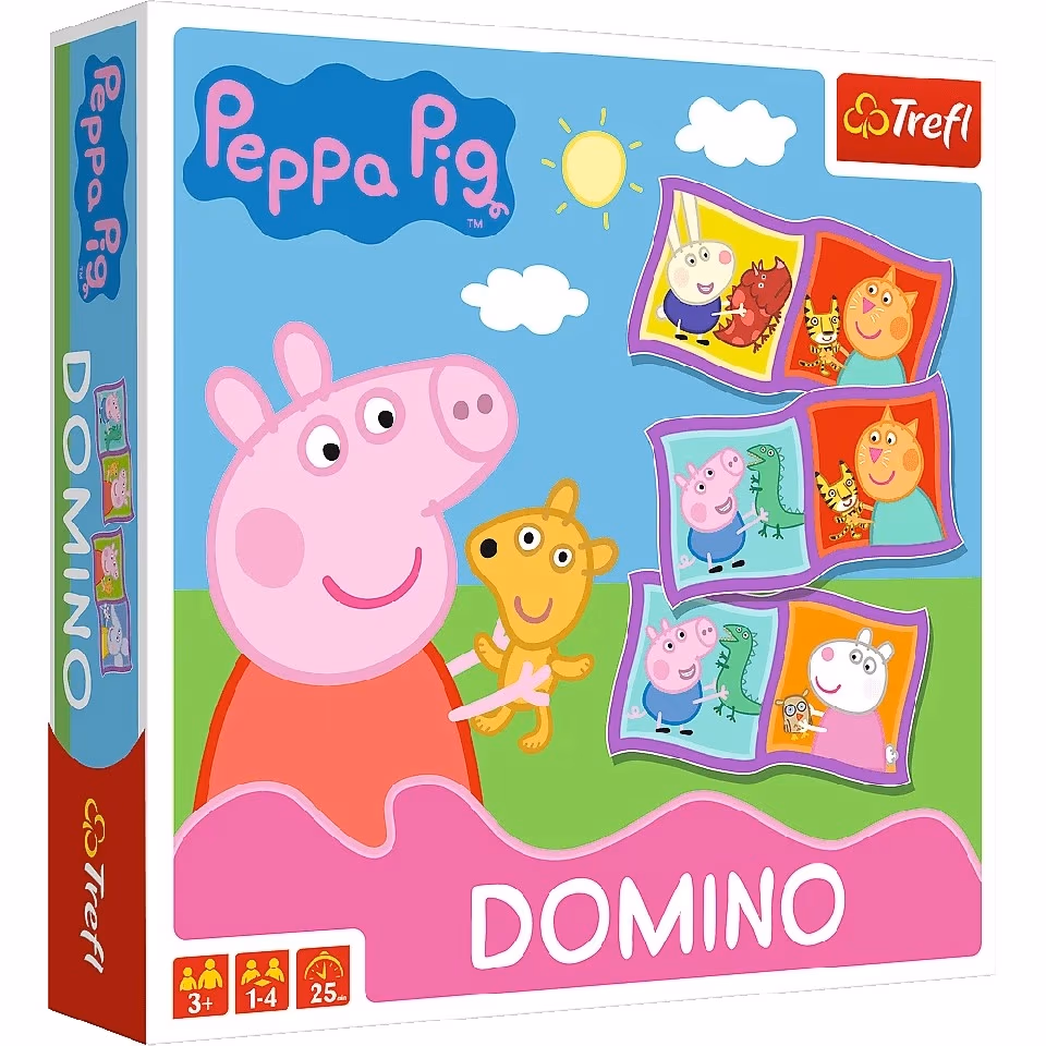 Trefl Game 2066 Domino Peppa Pig 