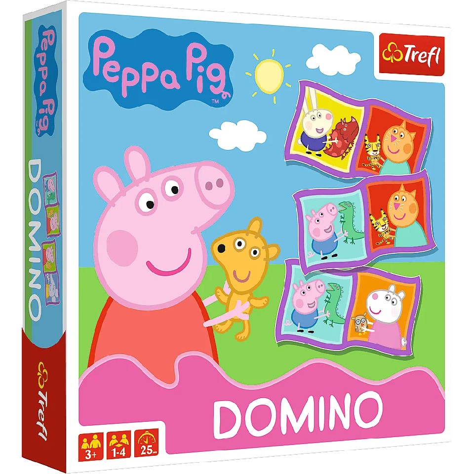 Trefl Game 2066 Domino Peppa Pig photo 1