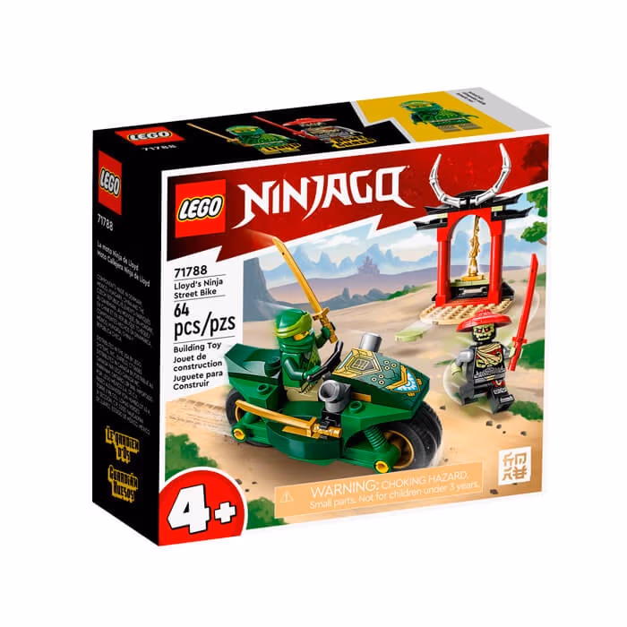 Lego Ninjago Уличный велосипед ниндзя Ллойда 71788