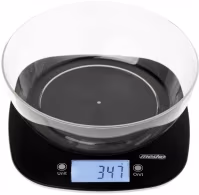 Кухонные весы Mesko MS3179B, 5 кг, Черный
