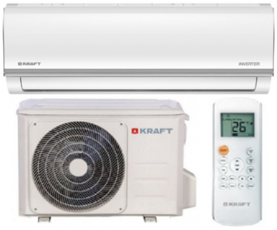 Кондиционер Kraft KFMAC09E 9000 BTU / 25 м2 / Инверторный / R410а / A photo 1 Кондиционер Kraft KFMAC09E 9000 BTU / 25 м2 / Инверторный / R410а / A photo 1