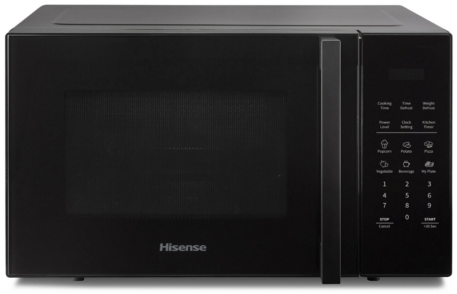 Cuptor cu microunde solo Hisense H29MOBS9H, 29 l, 900 W, Negru