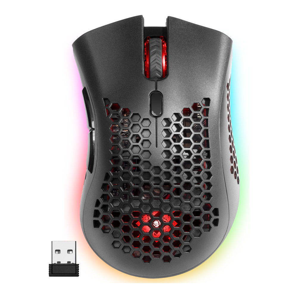 Mouse fara fir Defender Warlock GM-709L (52709) Black photo 1