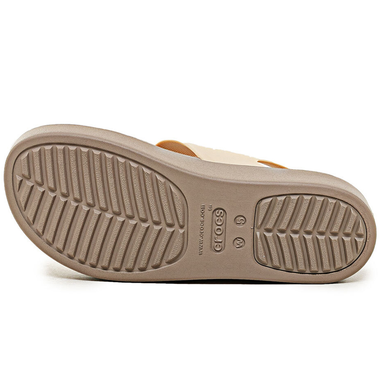 Сандалии Crocs Brooklyn Metallic / Женский / 36-37 / Бежевый photo 2