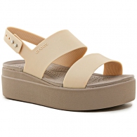 Сандалии Crocs Brooklyn Metallic thumbnav 3