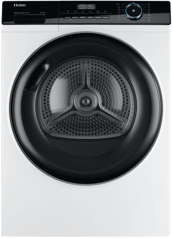 Сушильная машина Haier HD90A2939S / 9 кг / A++ / Белый photo 1 Сушильная машина Haier HD90A2939S / 9 кг / A++ / Белый photo 1