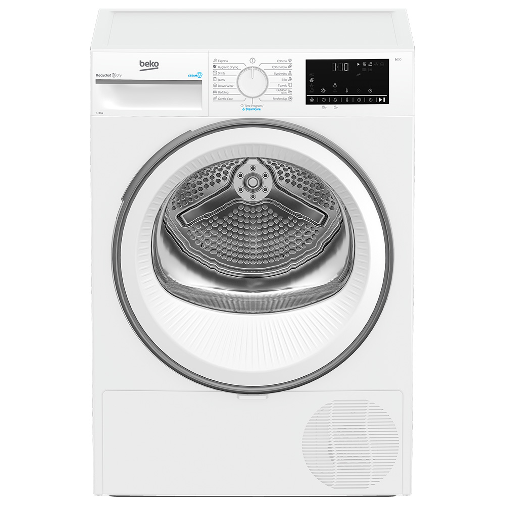 Сушильная машина Beko B3T48239W / 8 кг / D / Белый photo 1