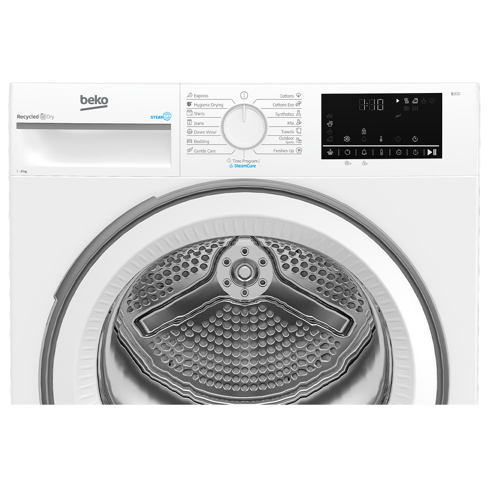 Сушильная машина Beko B3T48239W / 8 кг / D / Белый photo 4