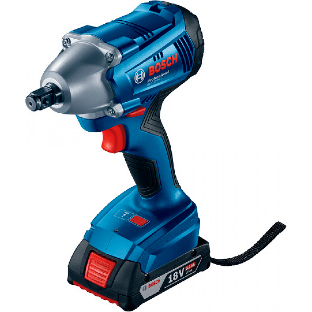 Аккумуляторный ударный гайковерт Bosch GDS 250-Li 18V 3.0Ah, 0615990K9Y photo 1