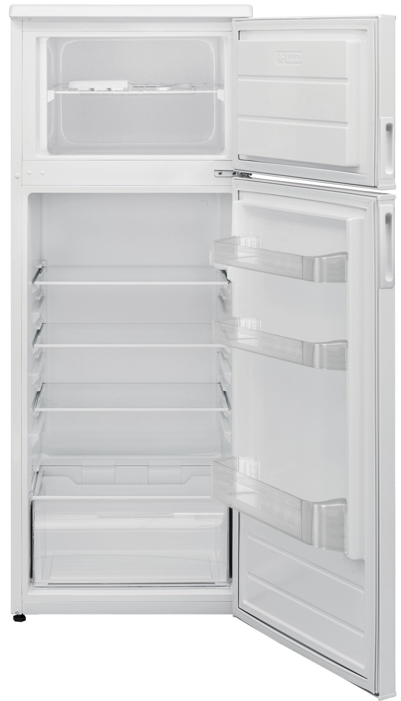 Холодильник с верхней морозильной камерой Midea GN263A+, 204 л, 144 см, A+, Белый