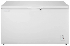 Lada frigorifica Heinner HCF-420A+, 420 l, 85.3 cm, A+, Alb