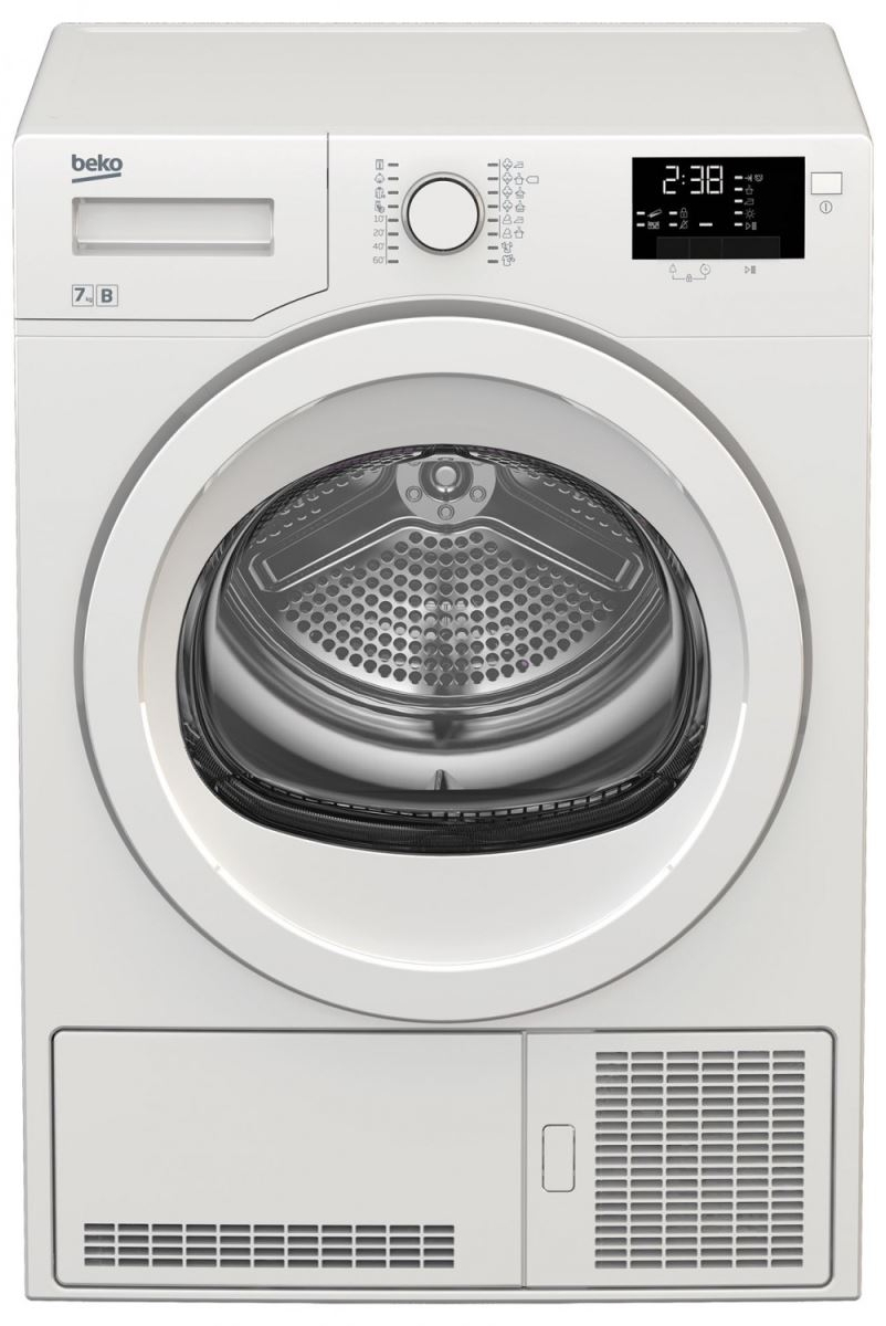 Masina de uscat rufe Beko DU7133GA0 / 7 kg / B / Alb photo 1 Masina de uscat rufe Beko DU7133GA0 / 7 kg / B / Alb photo 1