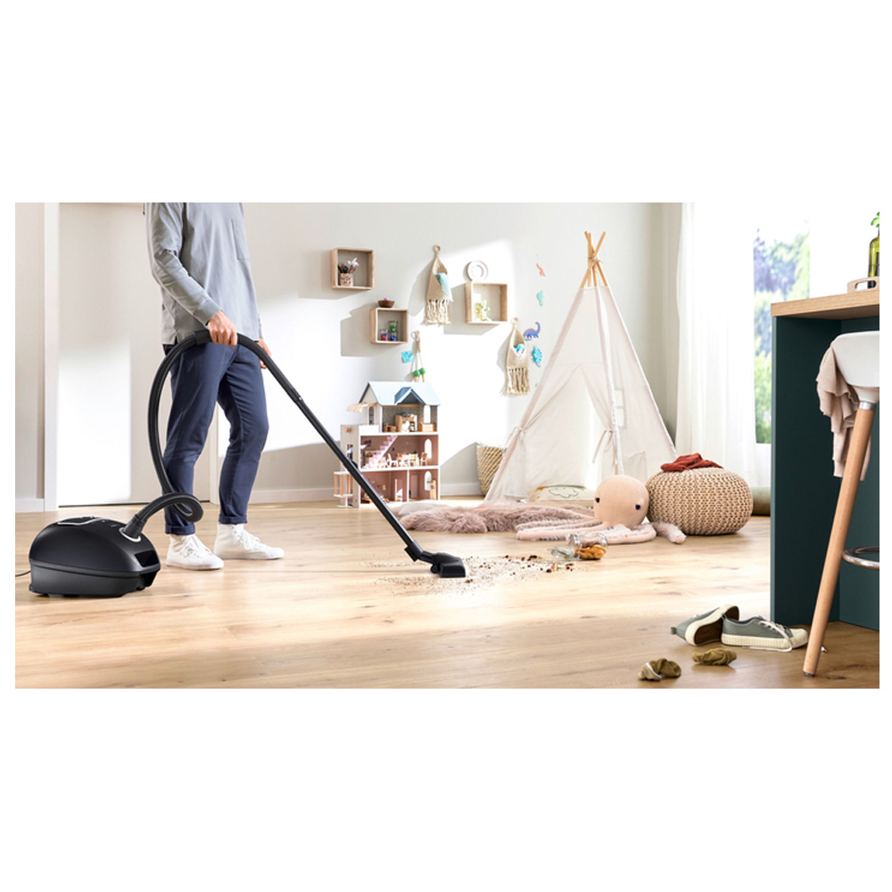 Пылесос с мешком Bosch BGB41BA1 / 600Вт / Black photo 2