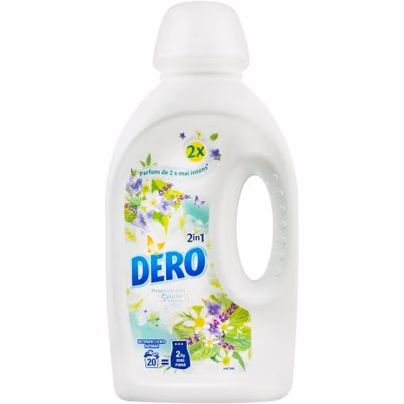 Жидкое средство для стирки белья Dero Lichid2in1ProspetimePura1