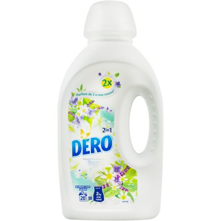 Жидкое средство для стирки белья Dero Lichid2in1ProspetimePura1 photo 1 Жидкое средство для стирки белья Dero Lichid2in1ProspetimePura1 photo 1