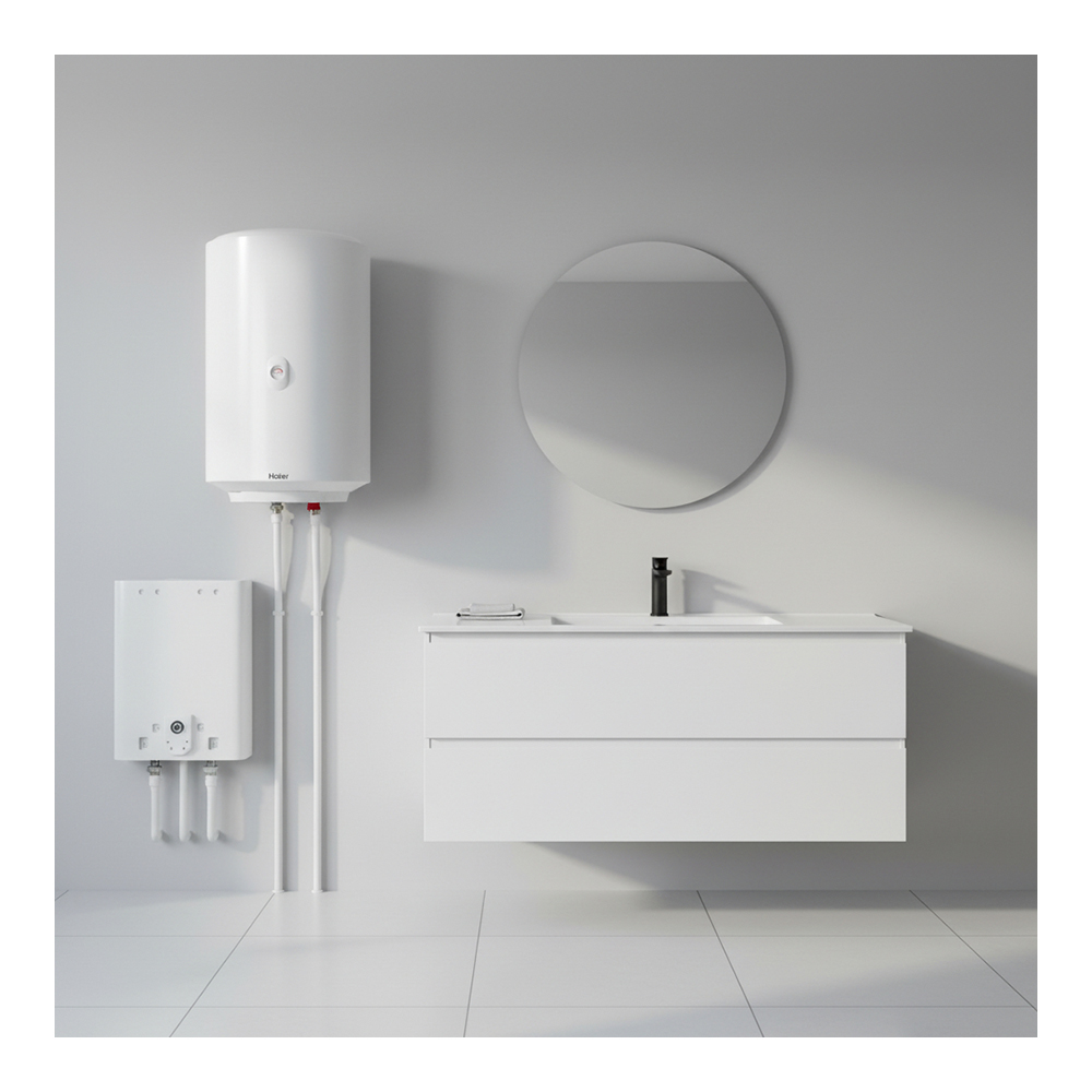 Incalzitor de apa electric vertical Haier  ES50VA3 / 50 L / Alb photo 7