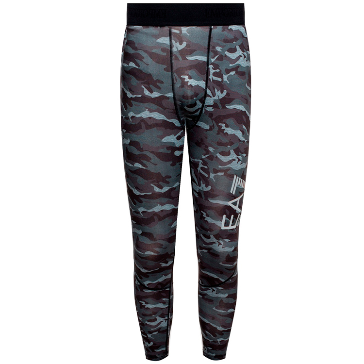 Легинсы EA7 EMPORIO ARMANI JERSEY LEGGINGS L Черный Мужской photo 1