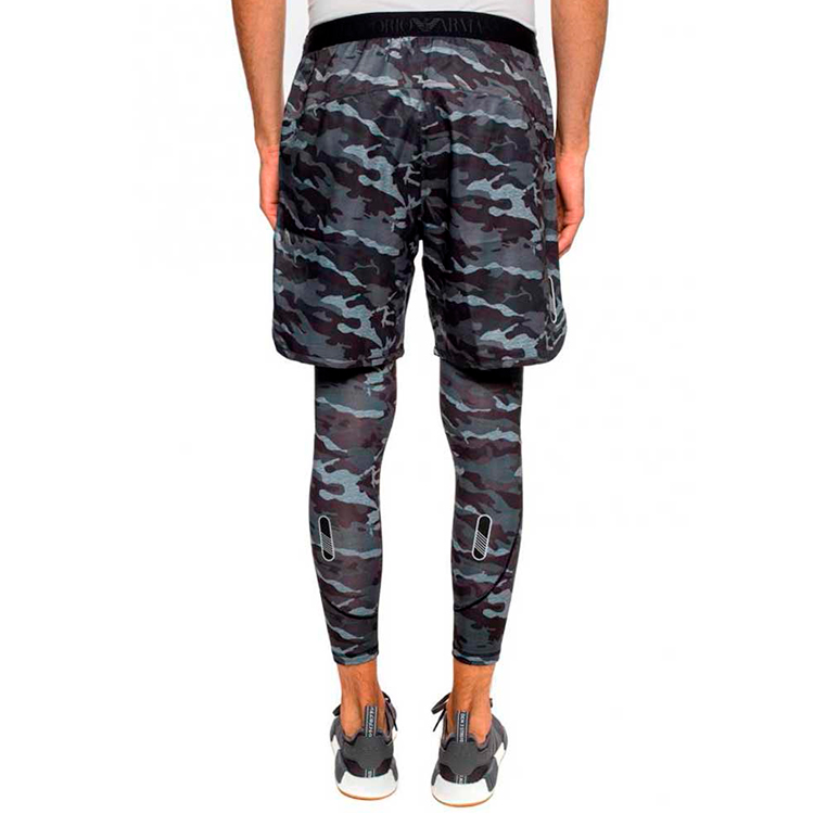 Легинсы EA7 EMPORIO ARMANI JERSEY LEGGINGS L Черный Мужской photo 2
