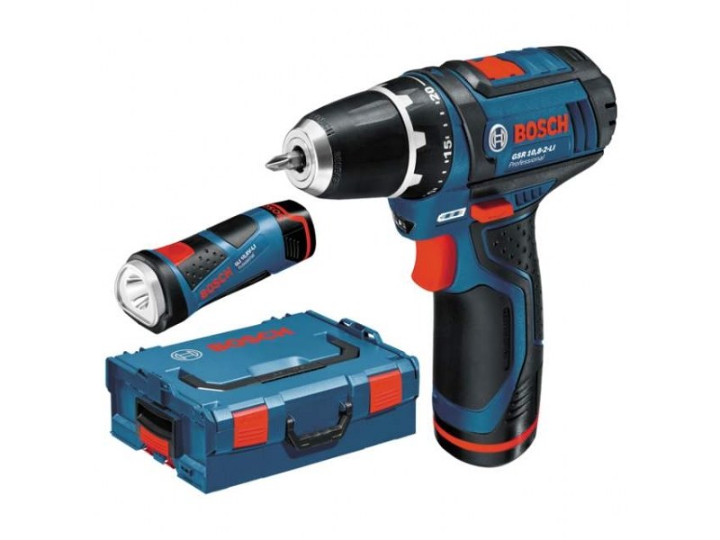 Аккумуляторная дрель-шуруповерт Bosch GSR 10,8-2-LI, 0615990CA9 photo 3