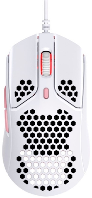 Проводная мышь HyperX Pulsefire Haste, 4P5E4AA Белый / Оптическая / Белый photo 1 Проводная мышь HyperX Pulsefire Haste, 4P5E4AA Белый / Оптическая / Белый photo 1