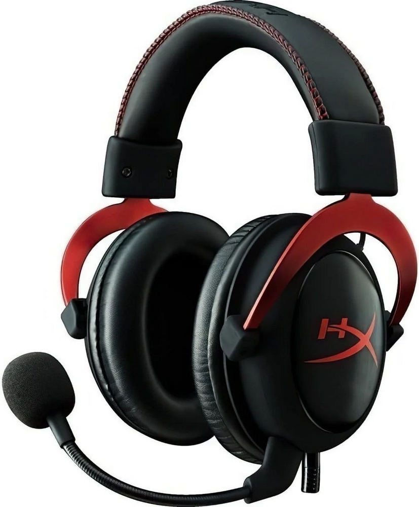 Наушники HyperX Черный с красным Проводные / Игровой / Черный с красным photo 1 Наушники HyperX Черный с красным Проводные / Игровой / Черный с красным photo 1