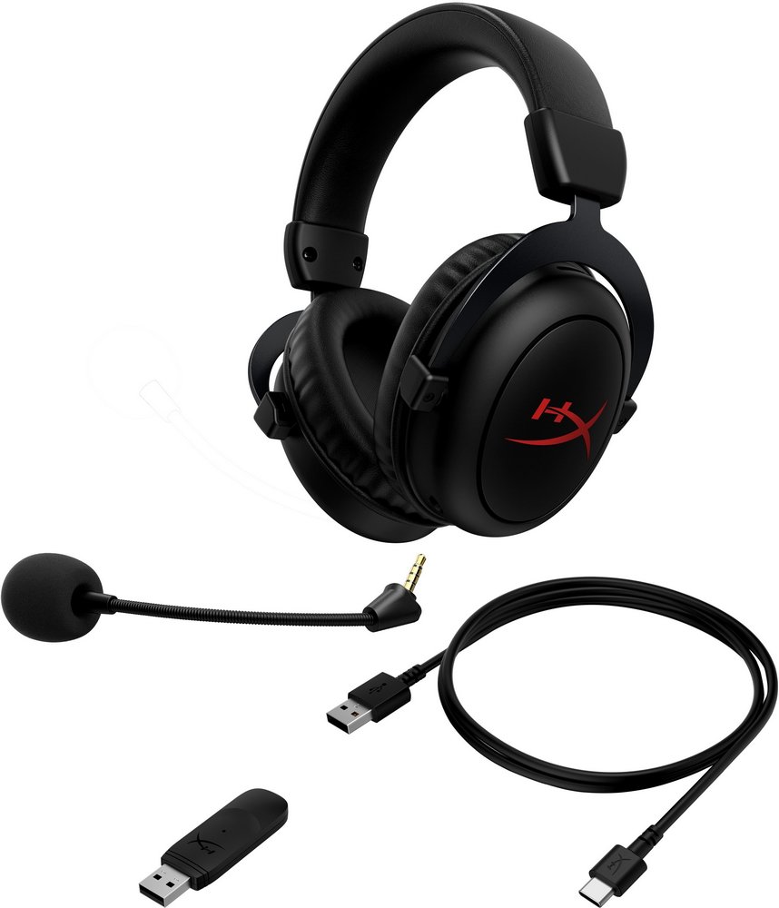 Наушники HyperX Cloud II Core Черный Беспроводные / Игровой / Черный photo 4