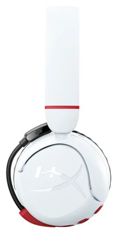Наушники HyperX Cloud mini Белый с красным Беспроводные / Игровой / Белый с красным photo 2