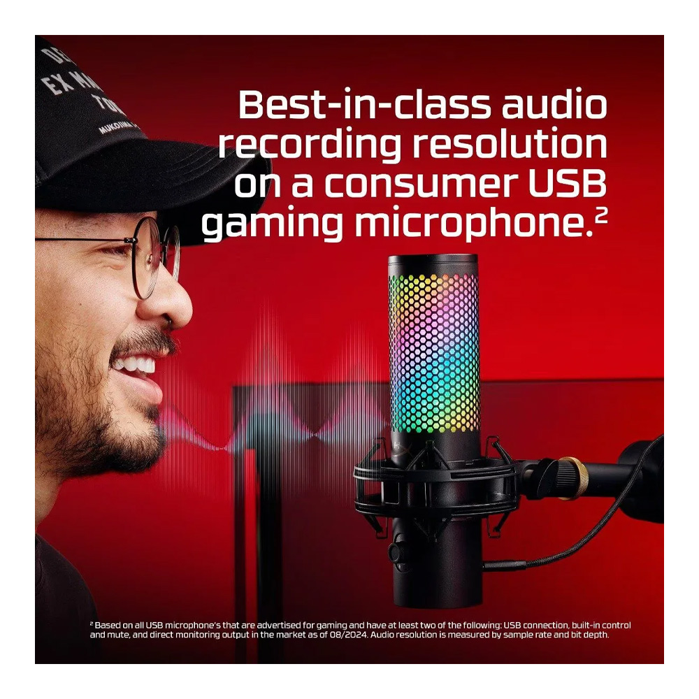 Микрофон РС HyperX QuadCast 2S (9A273AA) Black photo 9