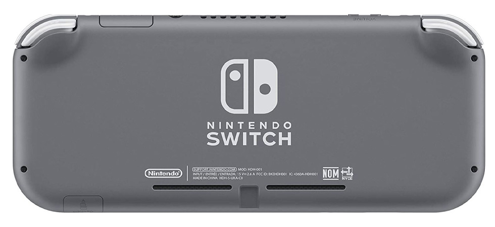 Портативная игровая консоль Nintendo Switch Lite Grey photo 2
