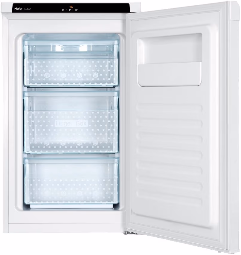 Морозильная камера Haier  HF82WAA, 82 л, 84 см, A+, Нержавеющая сталь 