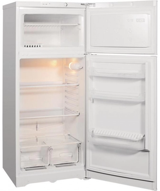 Холодильник с верхней морозильной камерой Indesit TIA 14 S AA UA, 245 л, 145 см, A+, Белый
