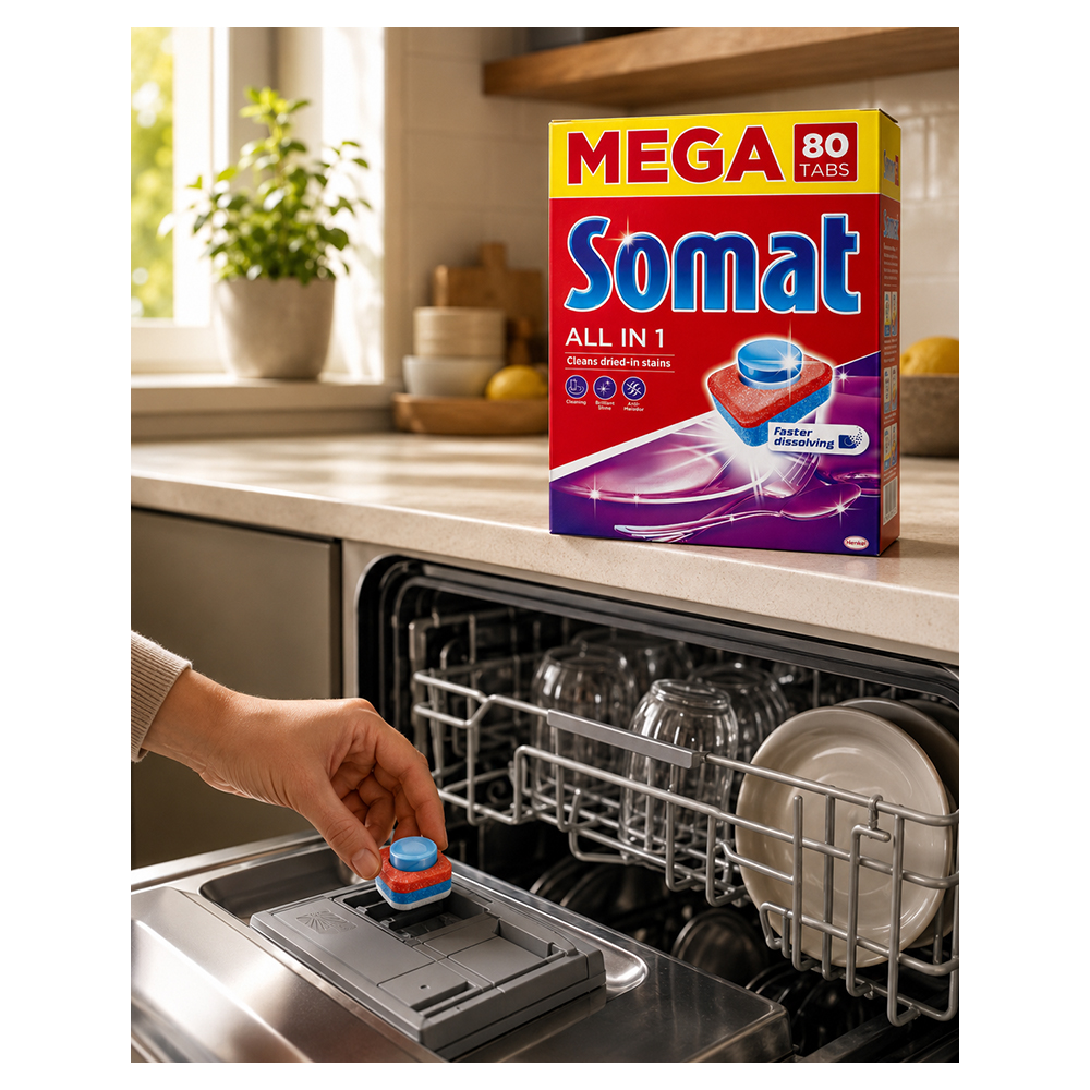 Таблетки для ПММ Somat AllinOne80Tab photo 4