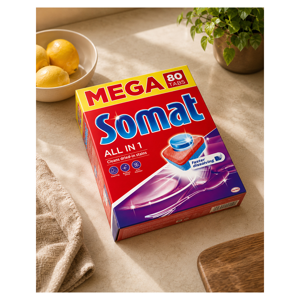 Таблетки для ПММ Somat AllinOne80Tab photo 5