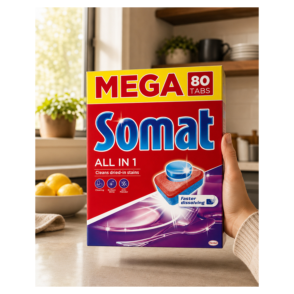 Таблетки для ПММ Somat AllinOne80Tab photo 6